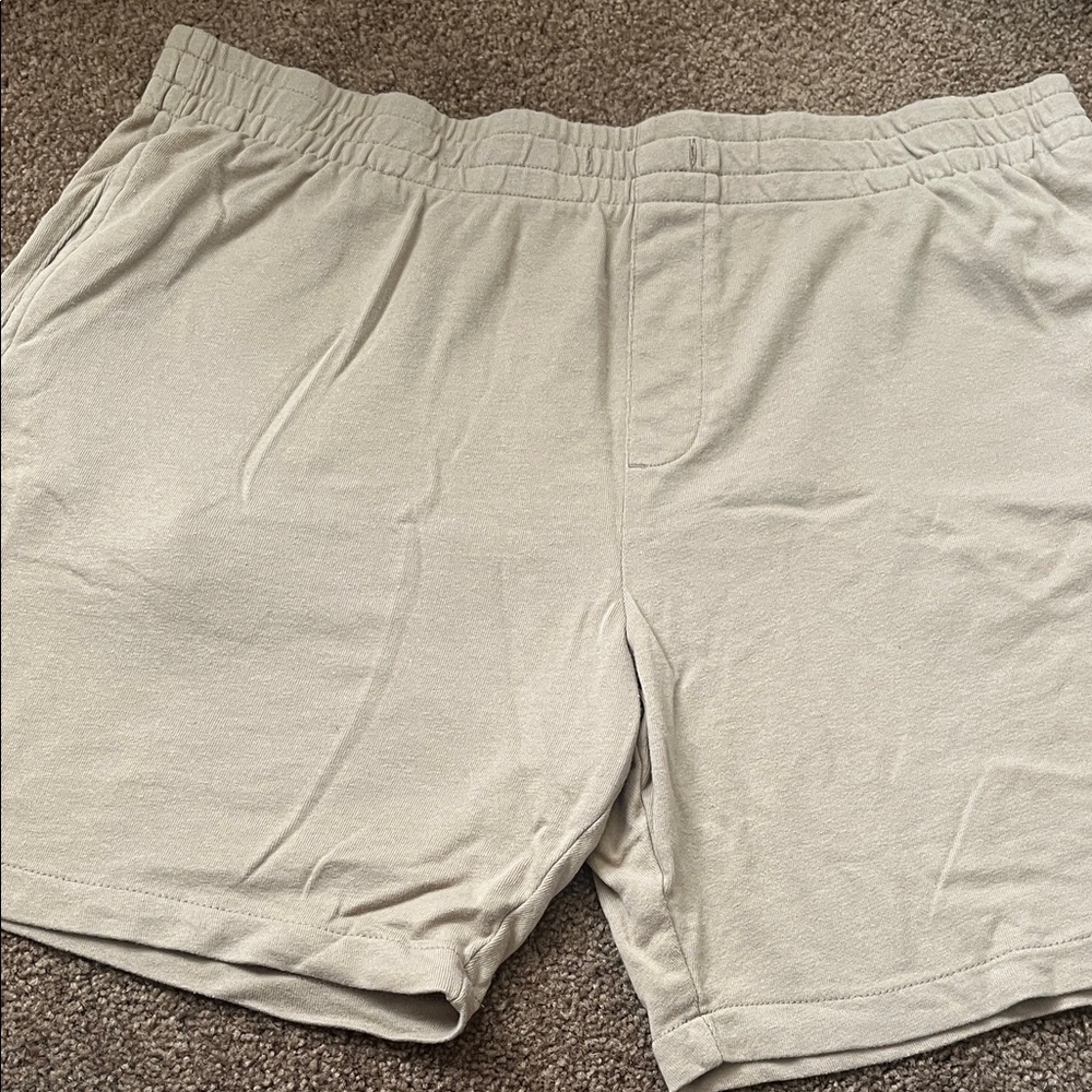 George Men's Light Beige Athletic Shorts